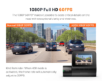 70mai Dash Cam A200 with Rear Cam - Image 8