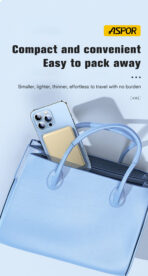 Aspor A381 Wireless Magnetic Portable Mini 5000mAh Power Bank - Image 10