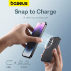 Baseus 20W 5000mAh Power Bank Magnetic Mini Wireless - Image 2