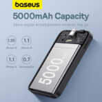 Baseus 20W 5000mAh Power Bank Magnetic Mini Wireless - Image 10