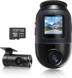 70mai Omni X800 4K Dash Cam with Rear Cam - 128GB
