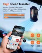 70mai Omni X800 4K Dash Cam with Rear Cam - 128GB - Image 6
