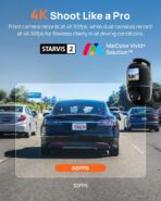 70mai Omni X800 4K Dash Cam with Rear Cam - 128GB - Image 3