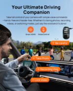 70mai Omni X800 4K Dash Cam with Rear Cam - 128GB - Image 9