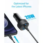 Anker PowerDrive PD+ 2 35W Car Charger - Image 2
