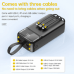 Aspor A317 30000mAh Fast Charging Power Bank - Image 6