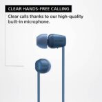 Sony WI-C100 Wireless in-Ear Bluetooth Headphones with Mic - Image 6