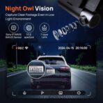 70mai Dash Cam 4K A800S with Rear Cam Set - Image 6