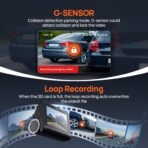 70mai Dash Cam 4K A800S with Rear Cam Set - Image 5