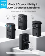 Anker Nano Travel Adapter (5-in-1, 20W, 1-Pack) - Image 2
