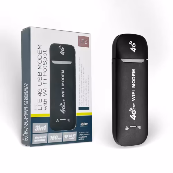 Telek 4G LTE USB Modem with Wifi HotSpot
