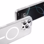 Green Lion Sense Crystal Clear Magsafe Case for iPhone 16 Pro - Image 7