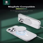 Green Lion Sense Crystal Clear Magsafe Case for iPhone 16 Pro - Image 6