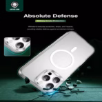 Green Lion Sense Crystal Clear Magsafe Case for iPhone 16 Pro - Image 5