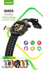 Modio SM05 Super AMOLED Smart Watch with HD Calling - Image 3