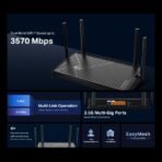 TP-Link Archer BE230 BE3600 Dual Band Wifi 7 Router - Image 2