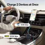 Baseus PrimeTrip VR2 30W Car Charger with Retractable Type-C Cable - Image 7