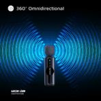 Green Lion GM-75X Microphone 3-Level Noise Cancellation - Image 7