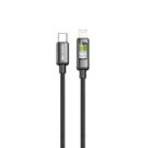 Green Lion LED Braided USB-C to Lightning Cable