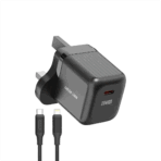 Green Lion Ultra Compact 20W PD Wall Charger with USB-C to Lightning Cable