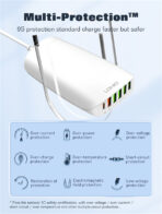 LDNIO A6573C 65W Multi-ports Desktop Charging Station - Image 6