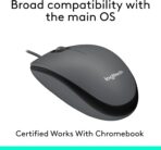 Logitech M100 Wired Mouse - Image 8