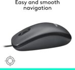 Logitech M100 Wired Mouse - Image 7