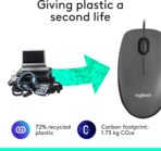 Logitech M100 Wired Mouse - Image 4