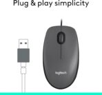 Logitech M100 Wired Mouse - Image 3