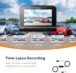70mai A810 4K Dash Cam with Rear Cam & Hardwire Kit - Image 3