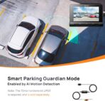70mai A810 4K Dash Cam with Rear Cam & Hardwire Kit - Image 4