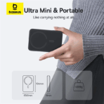 Baseus EnerFill FM11 22.5W 10000mAh Magnetic Power Bank - Image 5