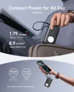 Anker MagGo 35W 10000mAh Power Bank with Built-in USB-C Cable - Image 4