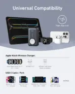 Anker MagGo 35W 10000mAh Power Bank with Built-in USB-C Cable - Image 6