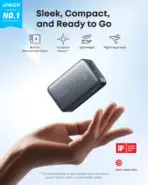 Anker Nano Power Bank 45W 10000mAh with Built-In Retractable USB-C Cable - Image 2
