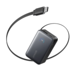 Anker Nano Power Bank 45W 10000mAh with Built-In Retractable USB-C Cable