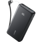 Anker Zolo 22.5W 20000 Power Bank with Built-in USB-C Cable - A110EH11