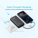 Anker Zolo 22.5W 20000 Power Bank with Built-in USB-C Cable - A110EH11 - Image 6