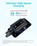 Anker Zolo 35W 10000mAh Power Bank - A1680H12 - Image 2