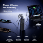 Baseus EnerGeek GR11 145W 20000mAh Power Bank with Retractable Cable - Image 5
