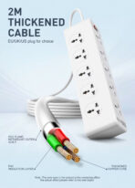 LDNIO SC10610C Power Extension Cord - UK Plug - Image 9