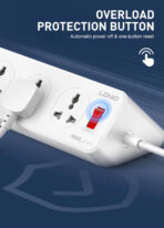 LDNIO SC10610C Power Extension Cord - UK Plug - Image 7