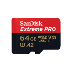 SanDisk Extreme PRO 64GB microSDXC UHS-I Memory Card