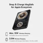 Baseus EnerFill FT11 27W 10000mAh Magnetic Power Bank for iWatch & Phone - Image 2