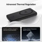 Baseus EnerFill FT11 27W 10000mAh Magnetic Power Bank for iWatch & Phone - Image 5