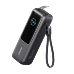 Anker Power Bank 25K 165W with Built-In and Retractable Cables