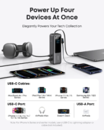 Anker Power Bank 25K 165W with Built-In and Retractable Cables - Image 6