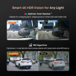 70mai A810S 4K Dash Camera with RearCam & Hardwire Kit - Image 9