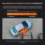 70mai A810S 4K Dash Camera with RearCam & Hardwire Kit - Image 8