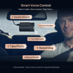 70mai A810S 4K Dash Camera with RearCam & Hardwire Kit - Image 7